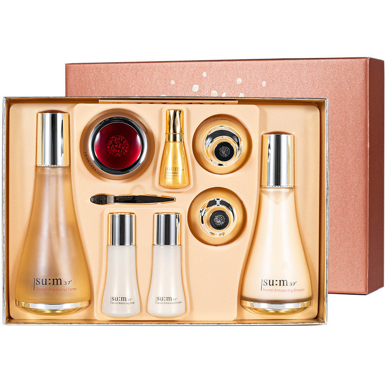 韩国sum37苏秘魔法修复套盒呼吸水乳三件套装面部护理套装