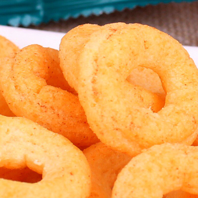 宝宝儿童零食小食品营养麦圈饼干 美味小吃优乐贝维c麦圈15g/袋