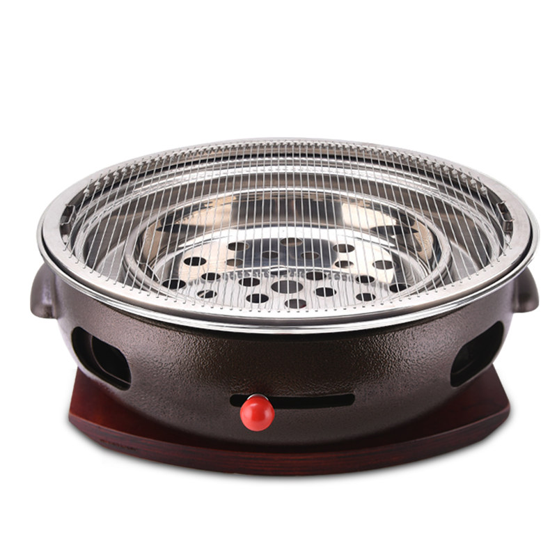 > 深圳市韩派厨具设备店 > 韩式碳烤炉铸铁烤炉自助烤肉锅商用烤肉炉