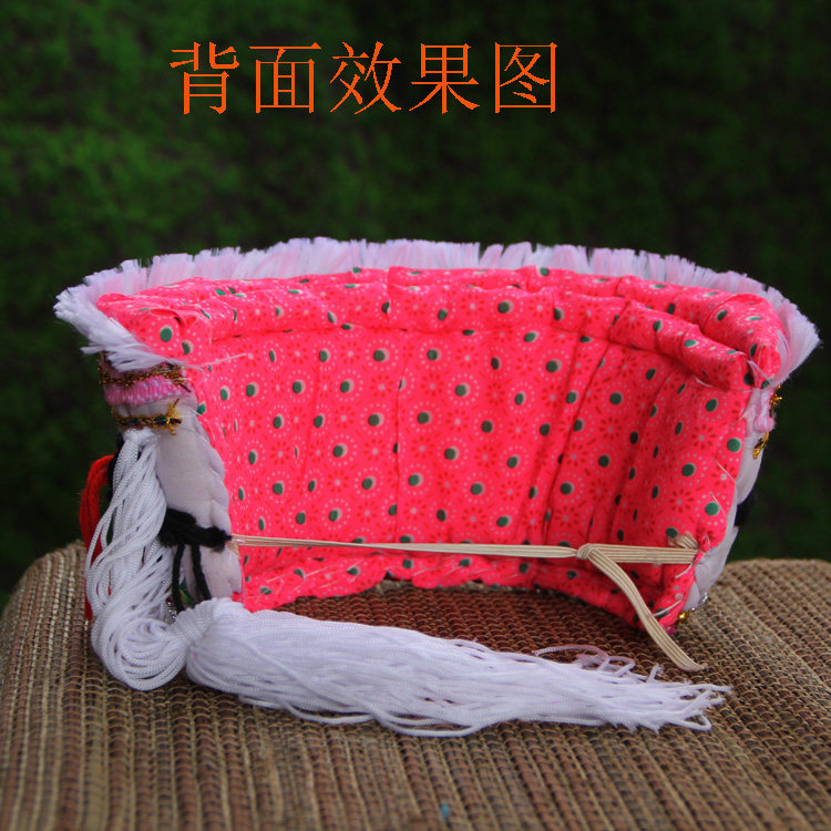 帽子云南金花演出舞蹈舞台头饰女士五朵少数民族帽子