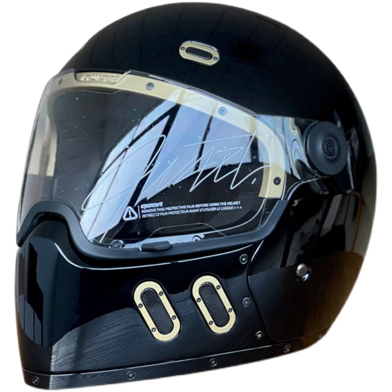 法国qwart瓦特摩托车头盔复古碳纤维哈雷宝马vespa摩托车头盔