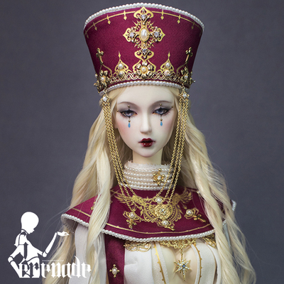 serenadedoll2018限定教皇joan特体bjd娃娃 原价3600元