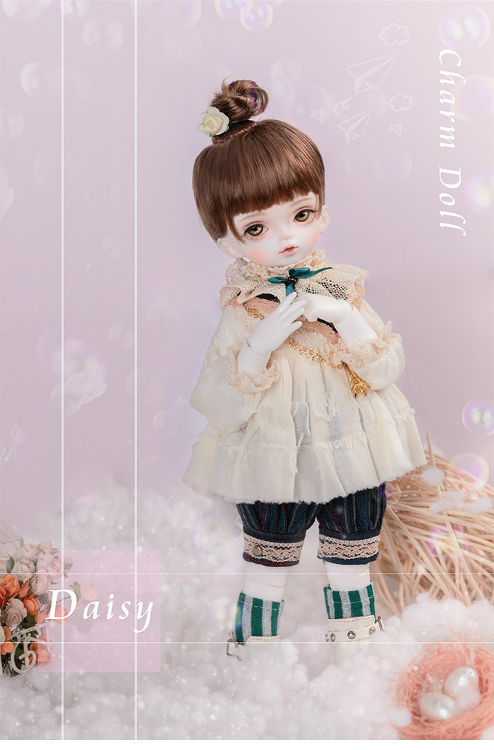 85折charmdollcddaisy6女娃26cm6分bbbjd娃娃
