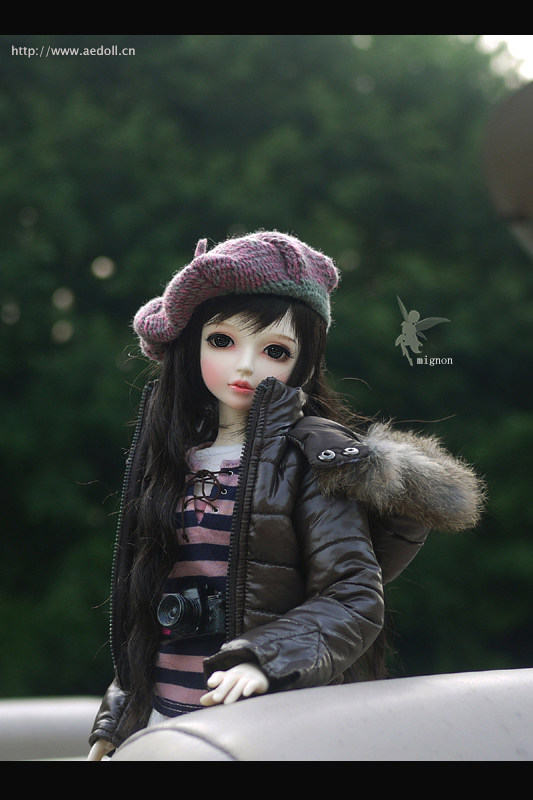 送礼礼包ae正品蜜妮安mignon3女女3分女娃sdbjd娃娃