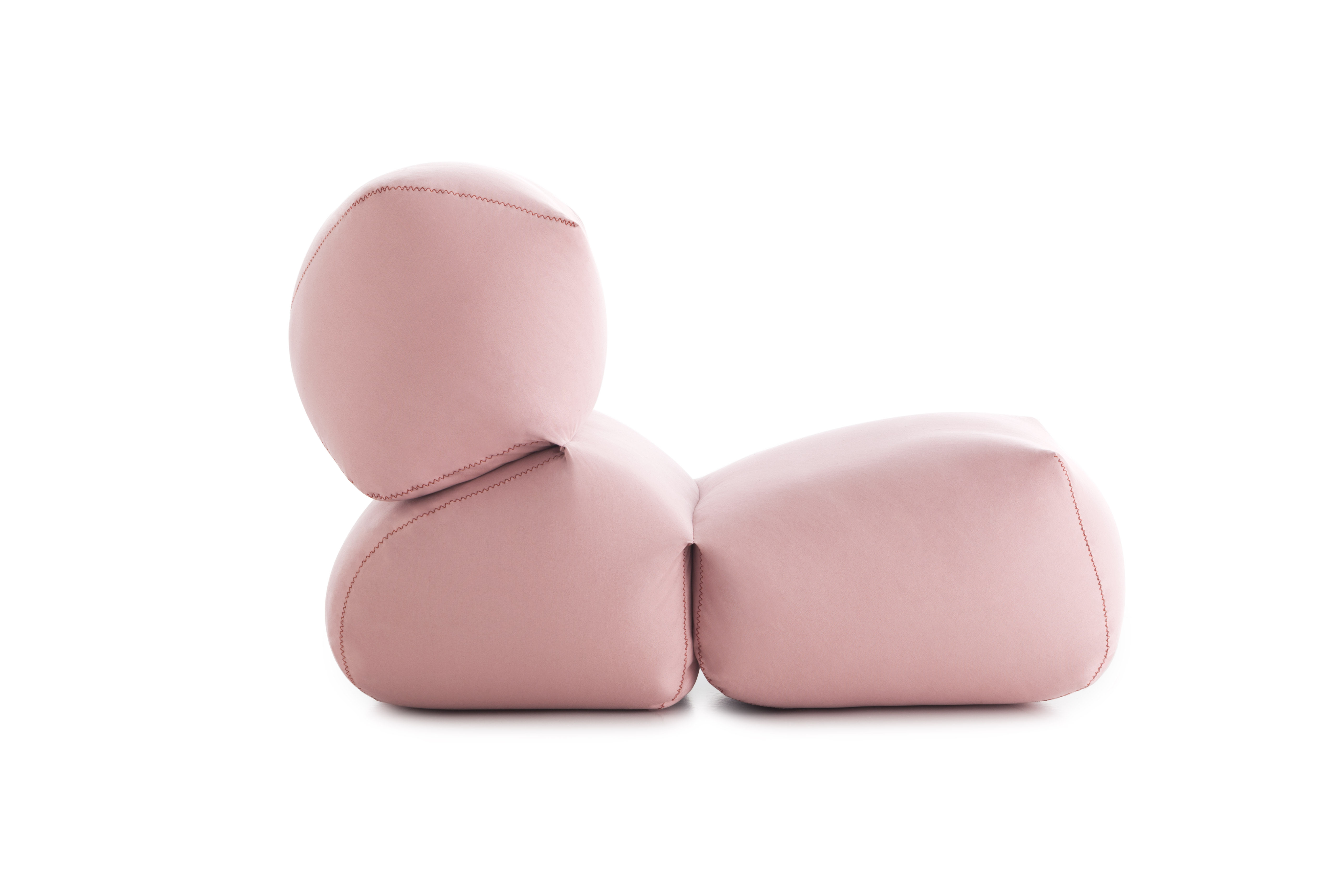 girones西班牙进口全棉粉色舒适柔软懒人沙发座椅懒人沙发