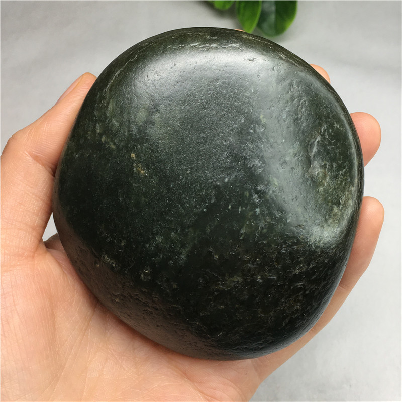 和田青玉好型摆件新疆籽料原石真皮独籽玉龙珠宝奇石