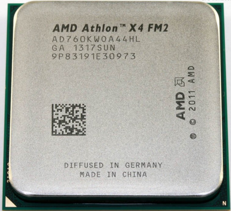 amd速龙x4-760ksd240870k四核fm2 cpucpu