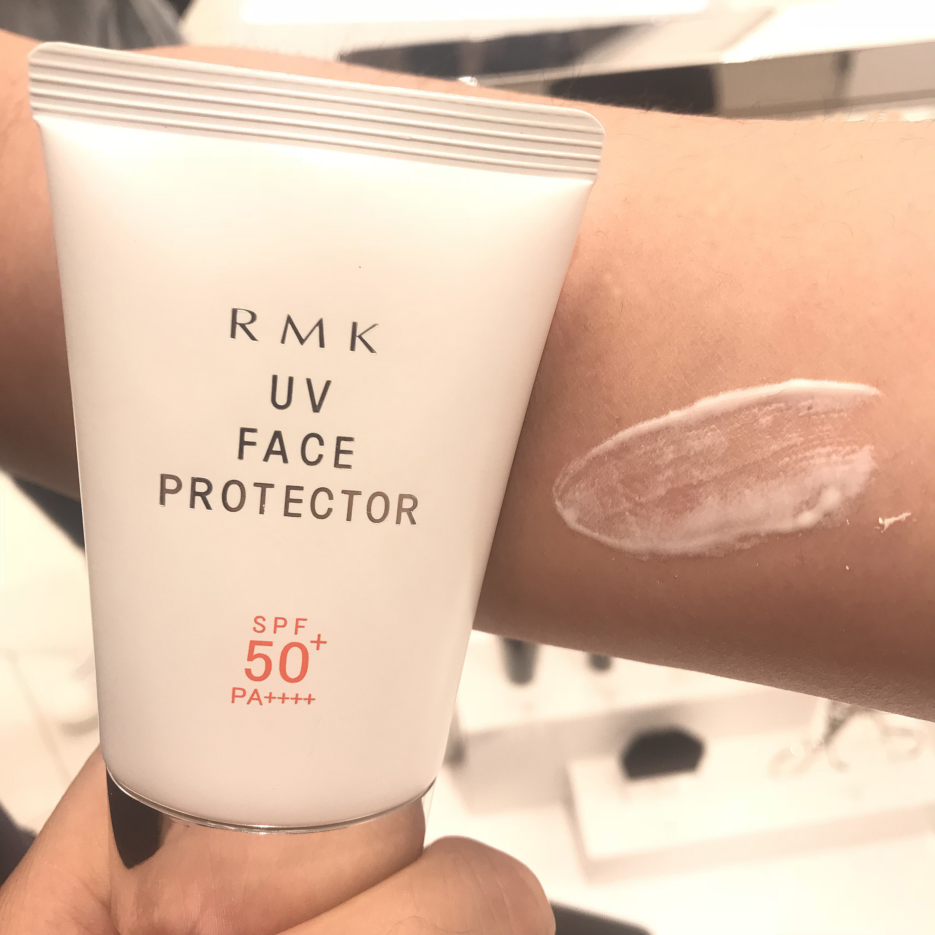 rmkuv脸部面部防晒乳霜清爽轻薄spf50pa50g防晒霜