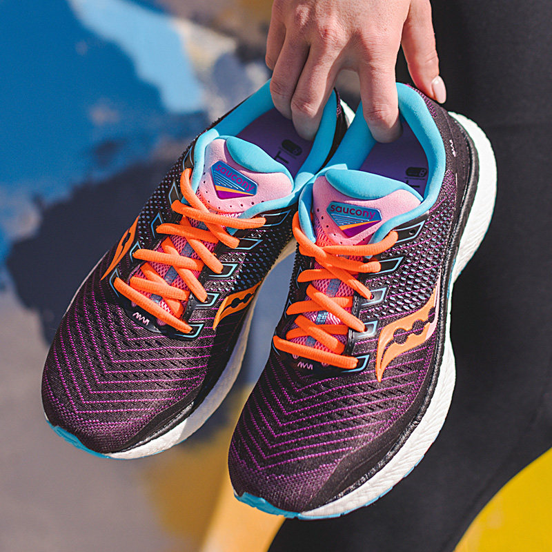 saucony索康尼triumph胜利女子缓冲减震回弹跑步运动鞋跑步鞋