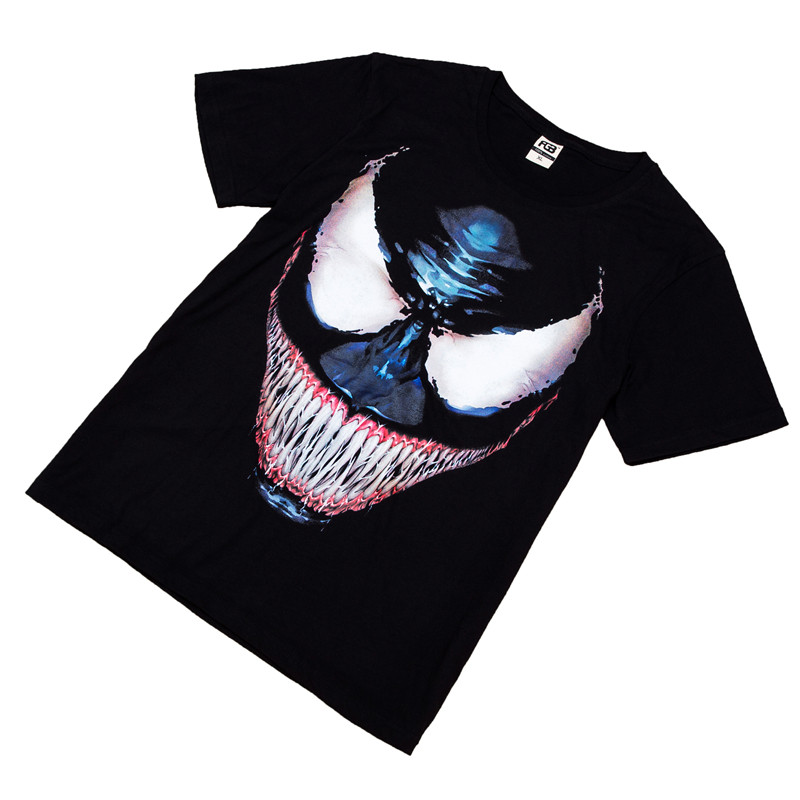 毒液致命守护者头像蜘蛛侠venom衣服数码直喷t恤