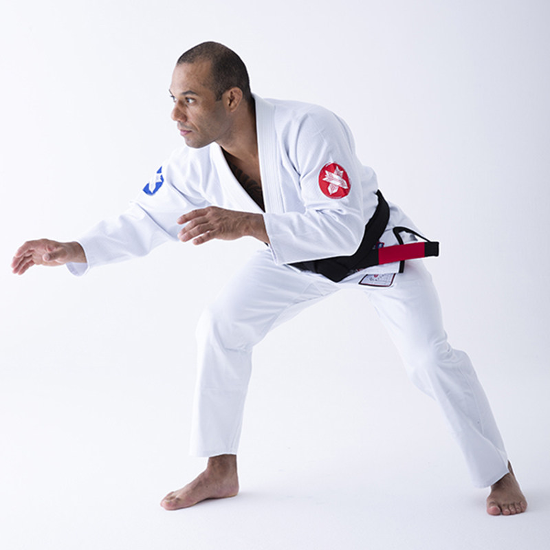 现货ronin浪人品牌巴西柔术道服武士道白色bjj柔道服