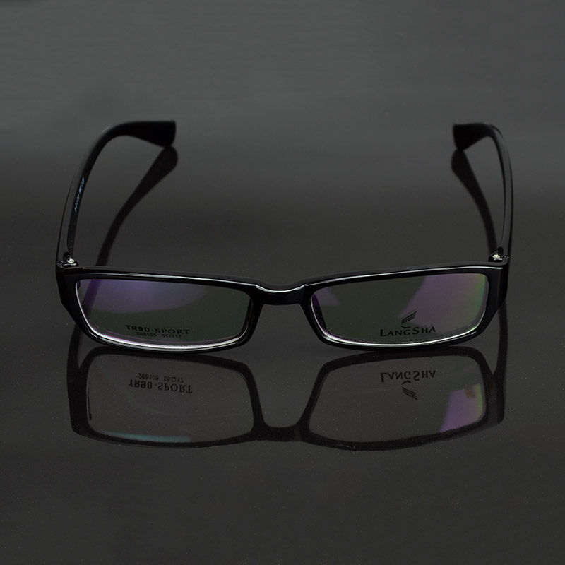 眼镜镜框tr90宽边近视近视眼眼镜架方形全框黑色眼镜架