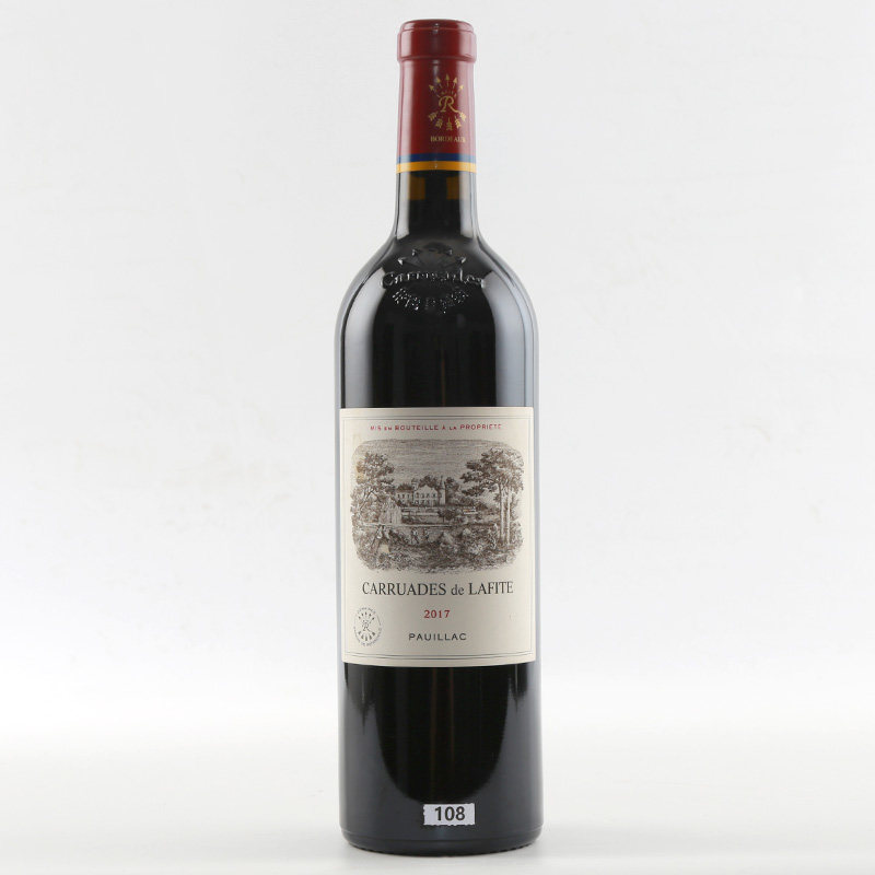 酒标污损2017年拉菲珍宝红葡萄酒750ml1瓶干红静态葡萄酒
