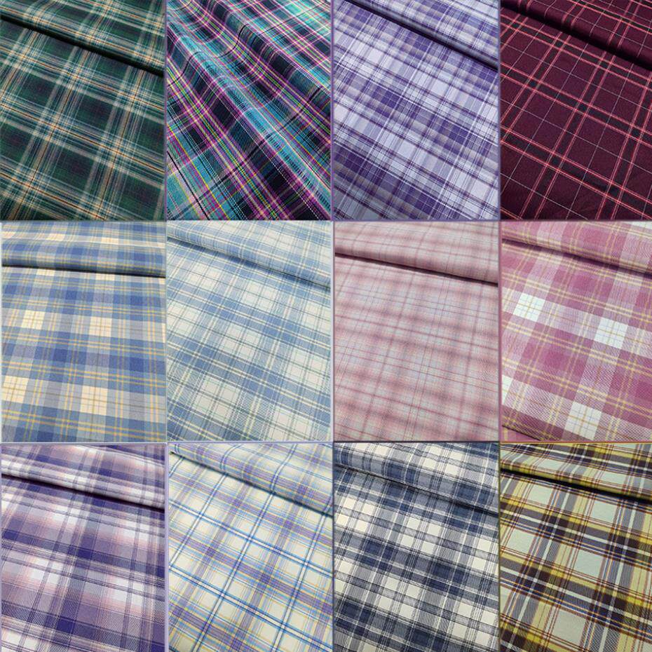 高品质百褶裙jk裤子格子外套西装风衣衬衫布料海绵垫