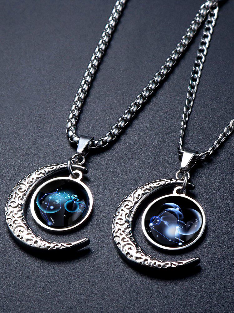 银币铸造船舵星符船星盘保岁项链情人节礼物女友项链