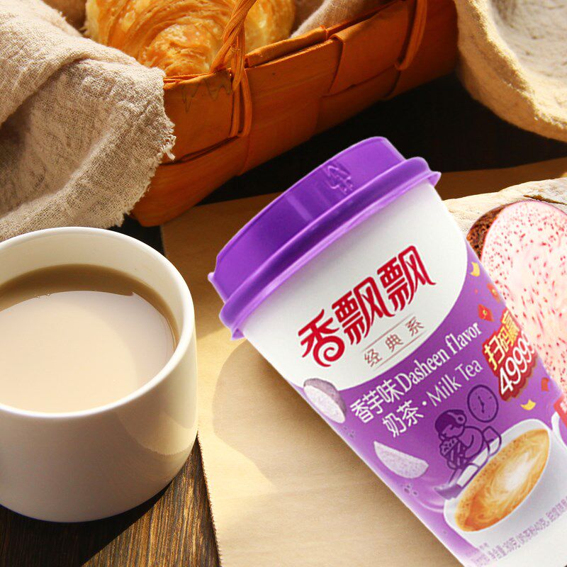 新款混装中国大陆浙江省湖州市包装飘飘奶茶80g6杯装奶茶