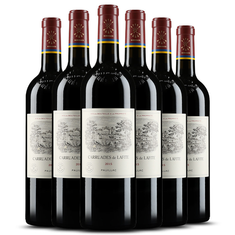 即刻2016年拉菲珍宝红葡萄酒750ml6瓶葡萄酒