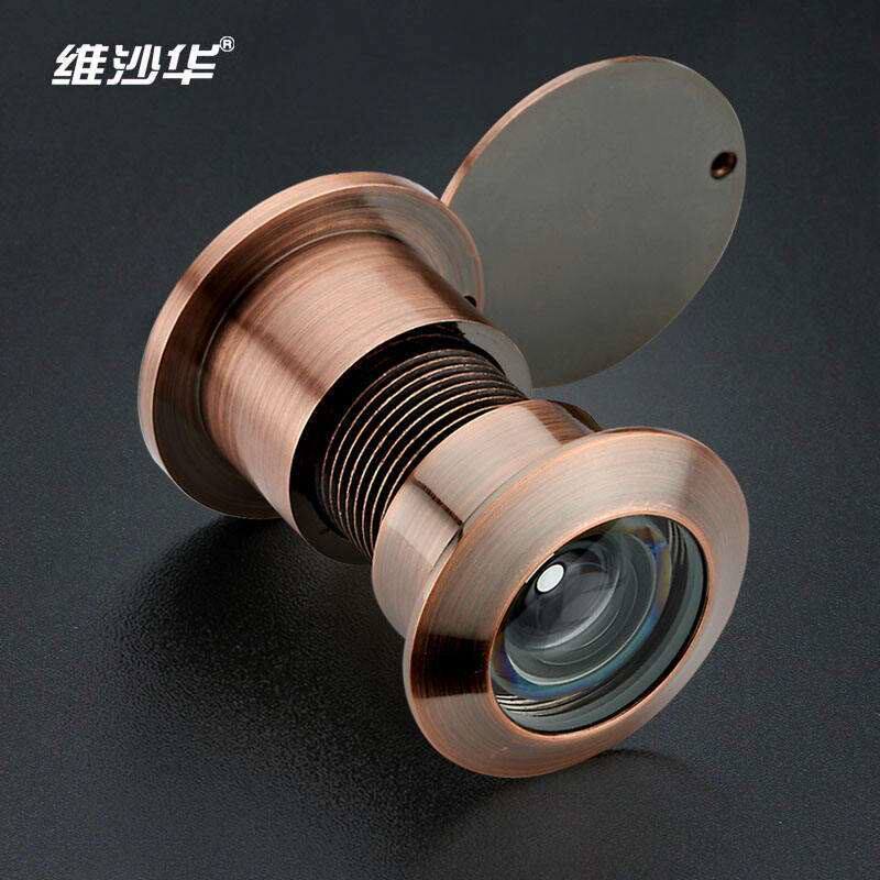 猫眼好用圆形防偷入户清晰门上门镜防盗厚通门镜