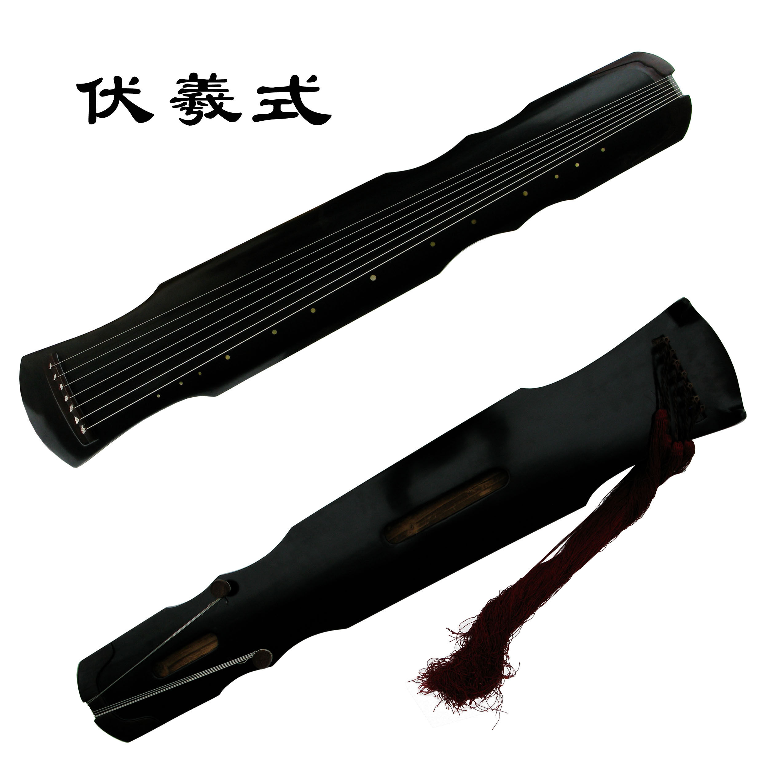 杉木生漆经典伏羲专业演奏收藏古琴初学入门古琴