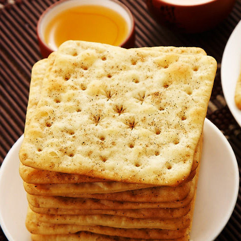 推荐福义休闲盐味椒盐咸味饼干苏打同款一博苏打饼干