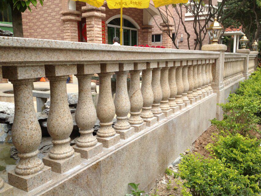 栏杆广州石雕护栏围栏户外别墅阳台大理石庭院石雕