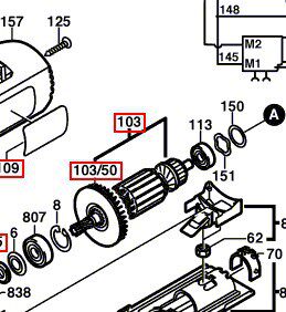 正宗原厂配件博世gst85pbe曲线原装转子电机gst85pb电动曲线锯