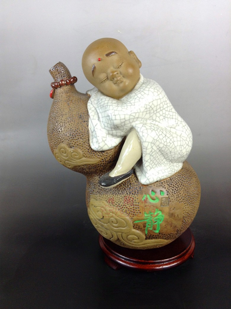 陶瓷陶瓷工艺工艺品石湾公仔家居家居装饰装饰品礼品客厅书房摆件