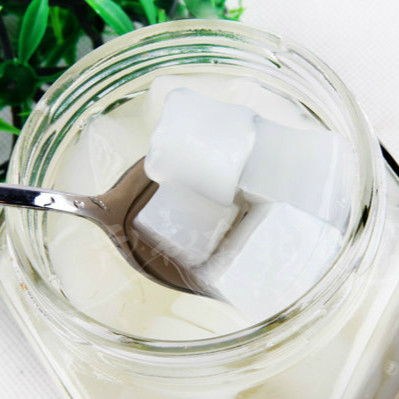 罐头食品水果罐头玻璃瓶龙山糖水椰果椰肉罐头750克6瓶水果罐头