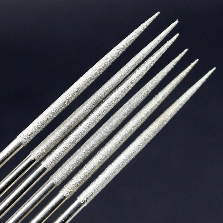 圆扩孔锉 文玩工具 扩孔锉刀金刚星月扩孔超耐磨金刚石圆形锉刀