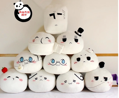 aph黑塔利亚团子heitaliya颜文字抱枕动漫抱枕包邮