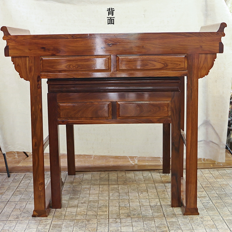 住宅家居供桌神台黄花梨实木供台佛龛神柜巧头台供桌