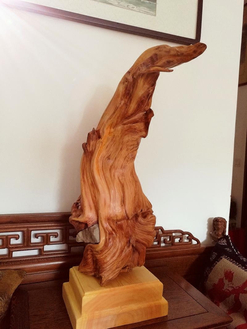崖柏摆件根雕闻香造型大摆木雕纹理根雕
