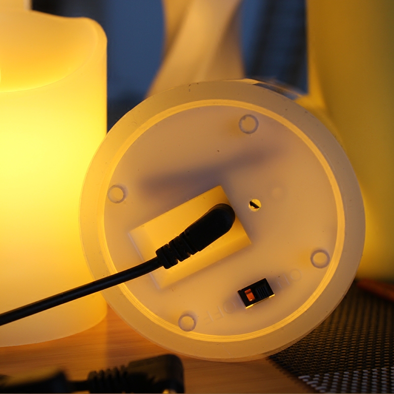 充电led电子蜡烛灯摇摆usb婚礼灯好评好店