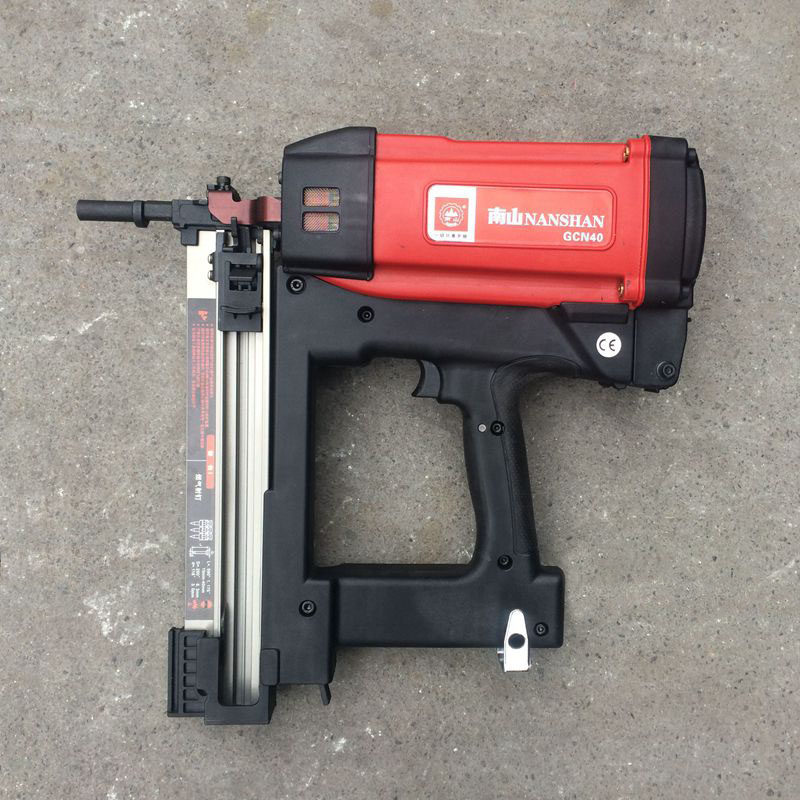 射钉钉枪新款gcn40南山瓦斯泥土连发燃气水泥气钉枪