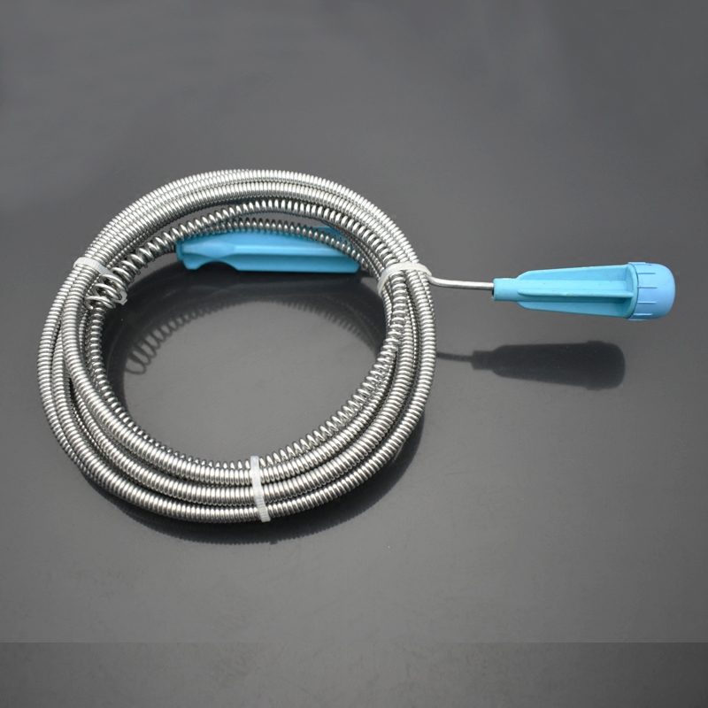 下水道管道疏通3米清理卫生间坐便器洗手手动工具马桶堵了管道疏通器