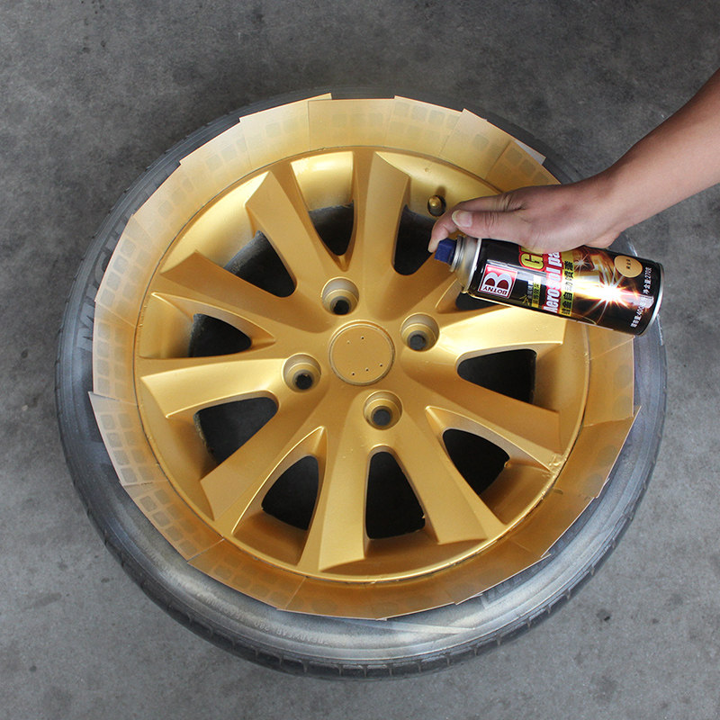 黄金色喷漆土豪金漆笔亮金色自喷漆古铜色漆油漆金属镀金漆手喷漆