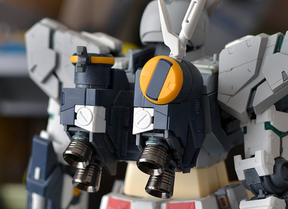 喷口傻瓜高达改件uc通用金属安装简易un8模型制作工具