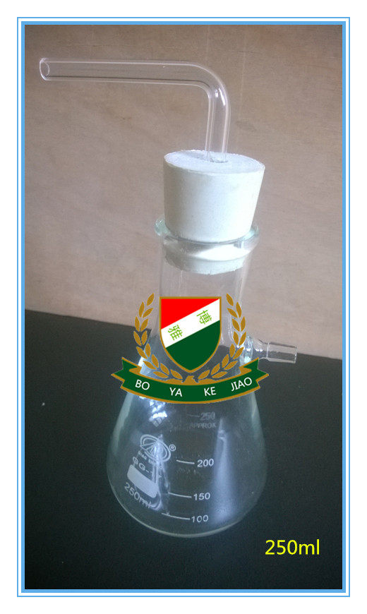 抽滤瓶过滤250ml化学仪器玻璃仪器教学仪器教学仪器