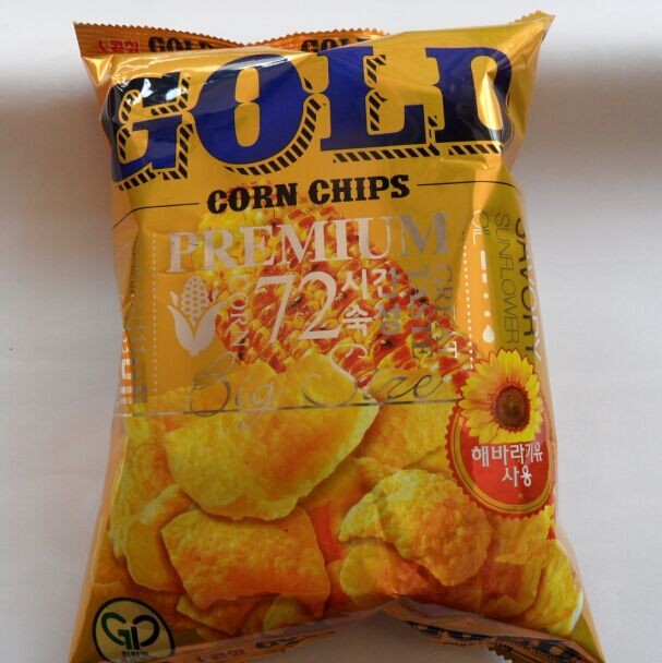 玉米片韩国膨化食品克拉原味奥利恩烤休闲食品70克膨化食品