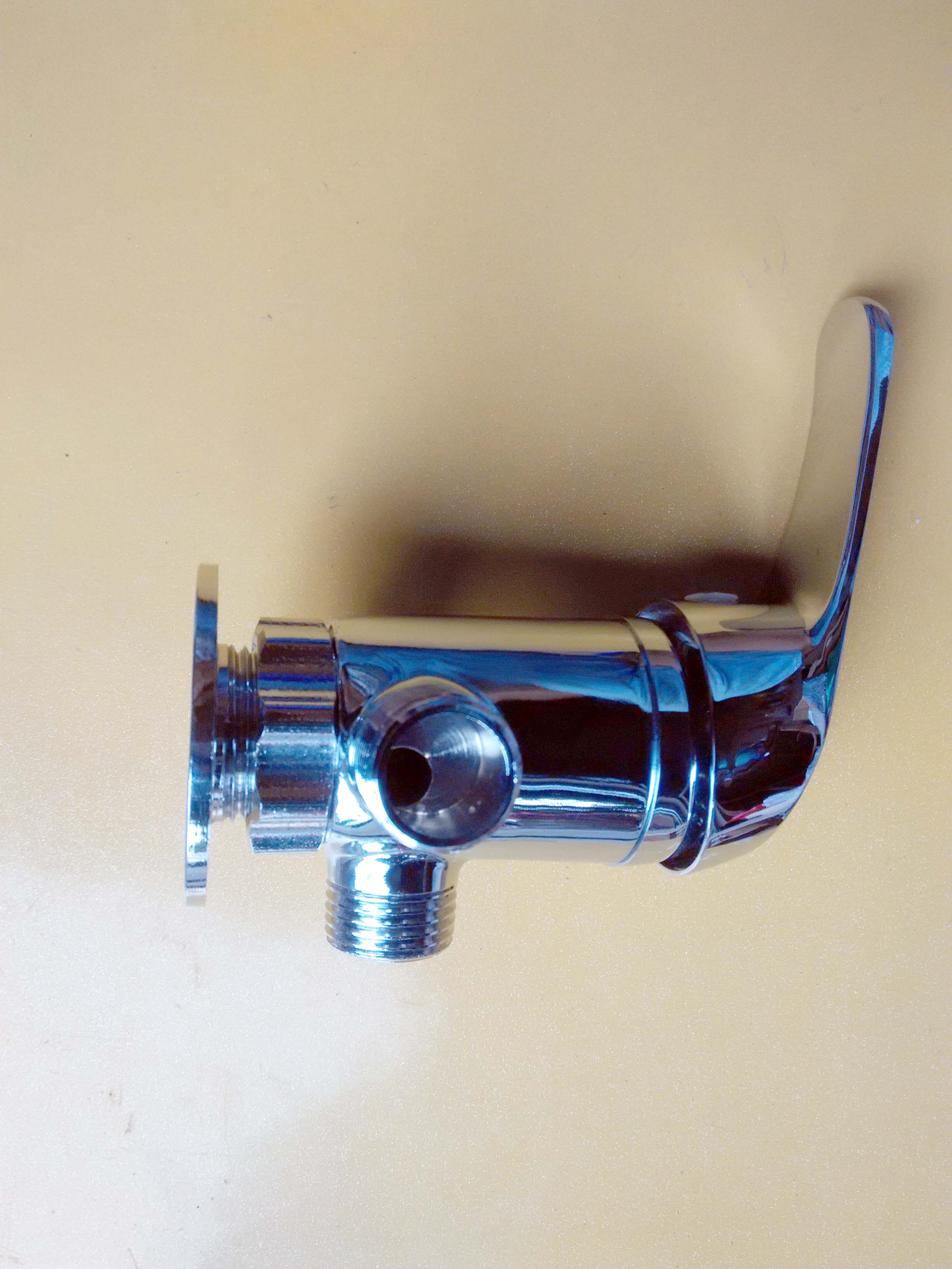 单手柄控制明装全铜冷热混水阀花洒水龙头太阳能燃气电热水器通用