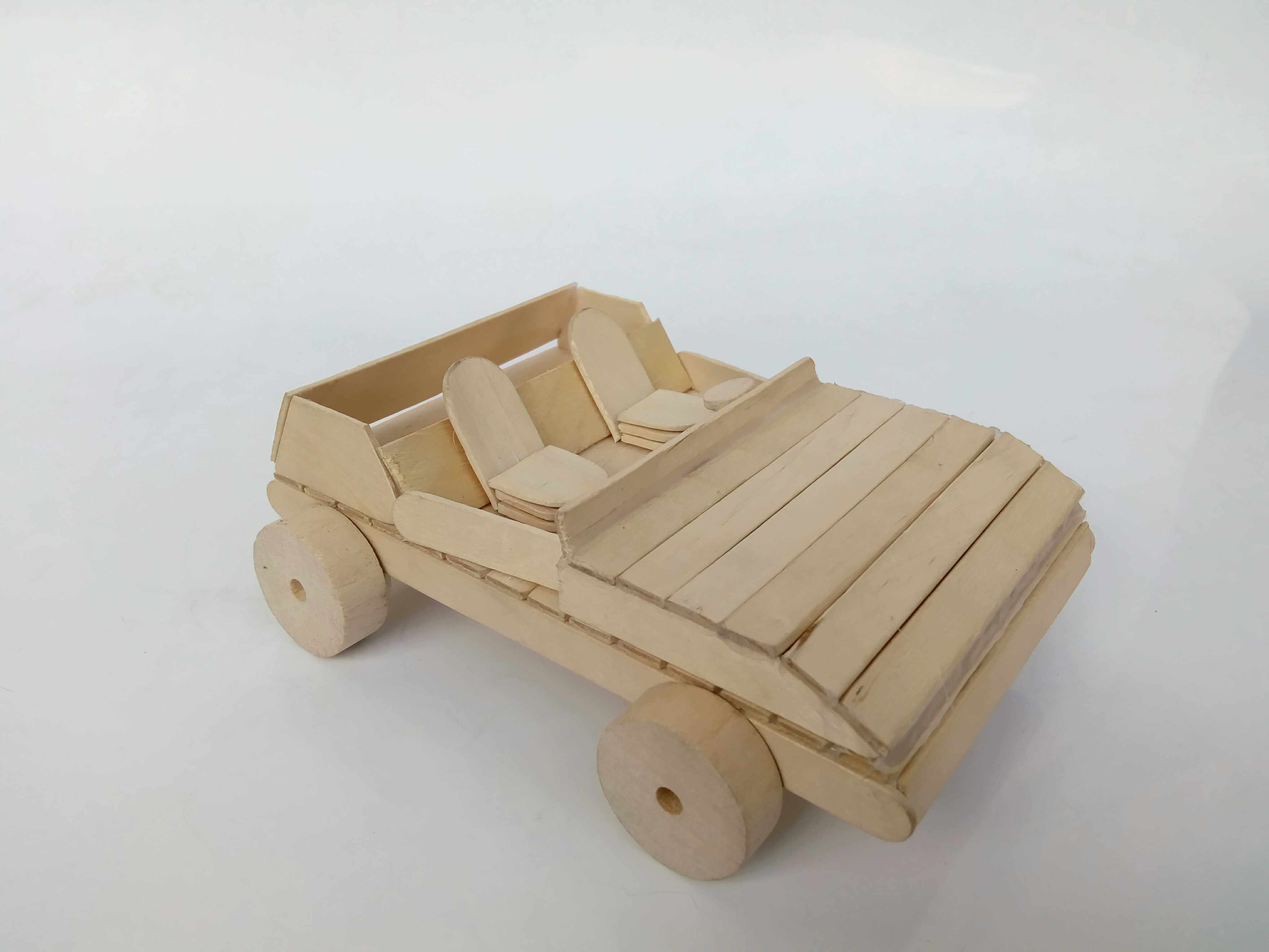 包邮雪糕棒冰棍棒木棒diy材料小汽车模型制作材料