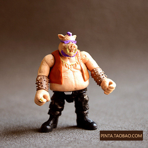 绝品日本正版散货忍者神龟猪面犀牛人的秀逗搭档潮玩盲盒