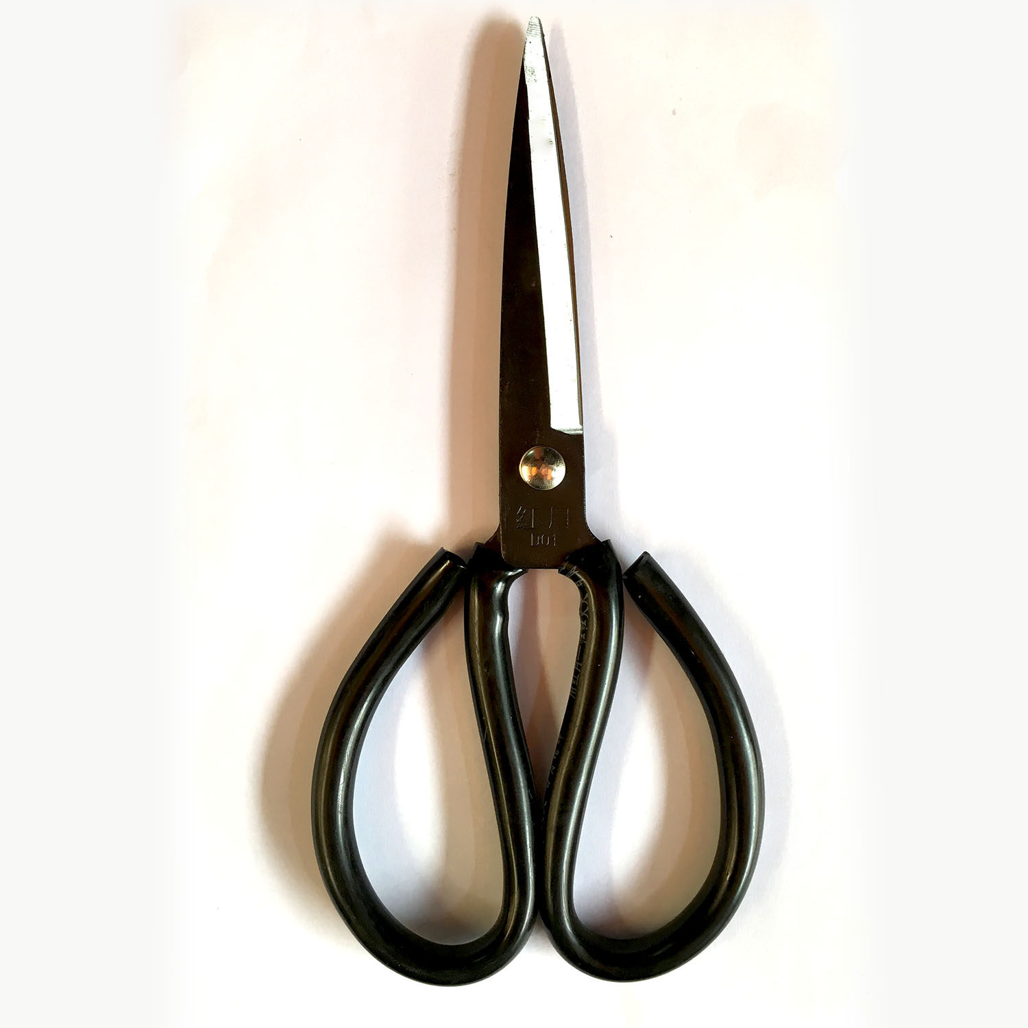 剪刀包邮家用工业皮革碳钢红月特大号刃口锋利剪刀