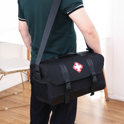 原创超大容量男士医用多功能便携访视出诊包兽医下乡医疗急救药箱