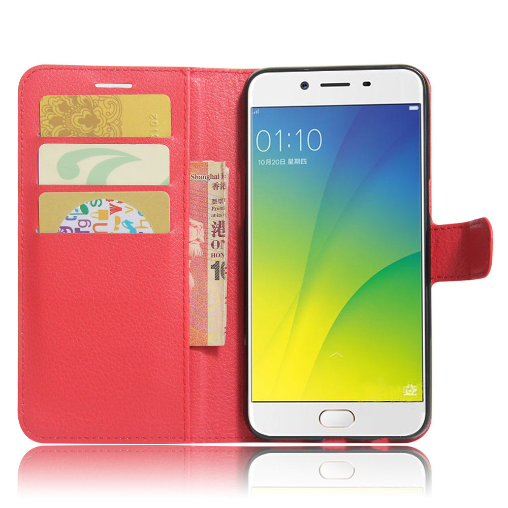 oppor9s保护套oppor9s手机机壳r9s钱包皮套插卡手机保护套