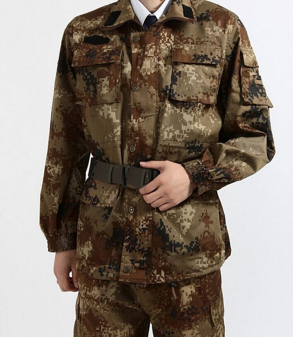 正品荒漠迷彩服 迷彩作训服 冬作训服丛林迷彩服