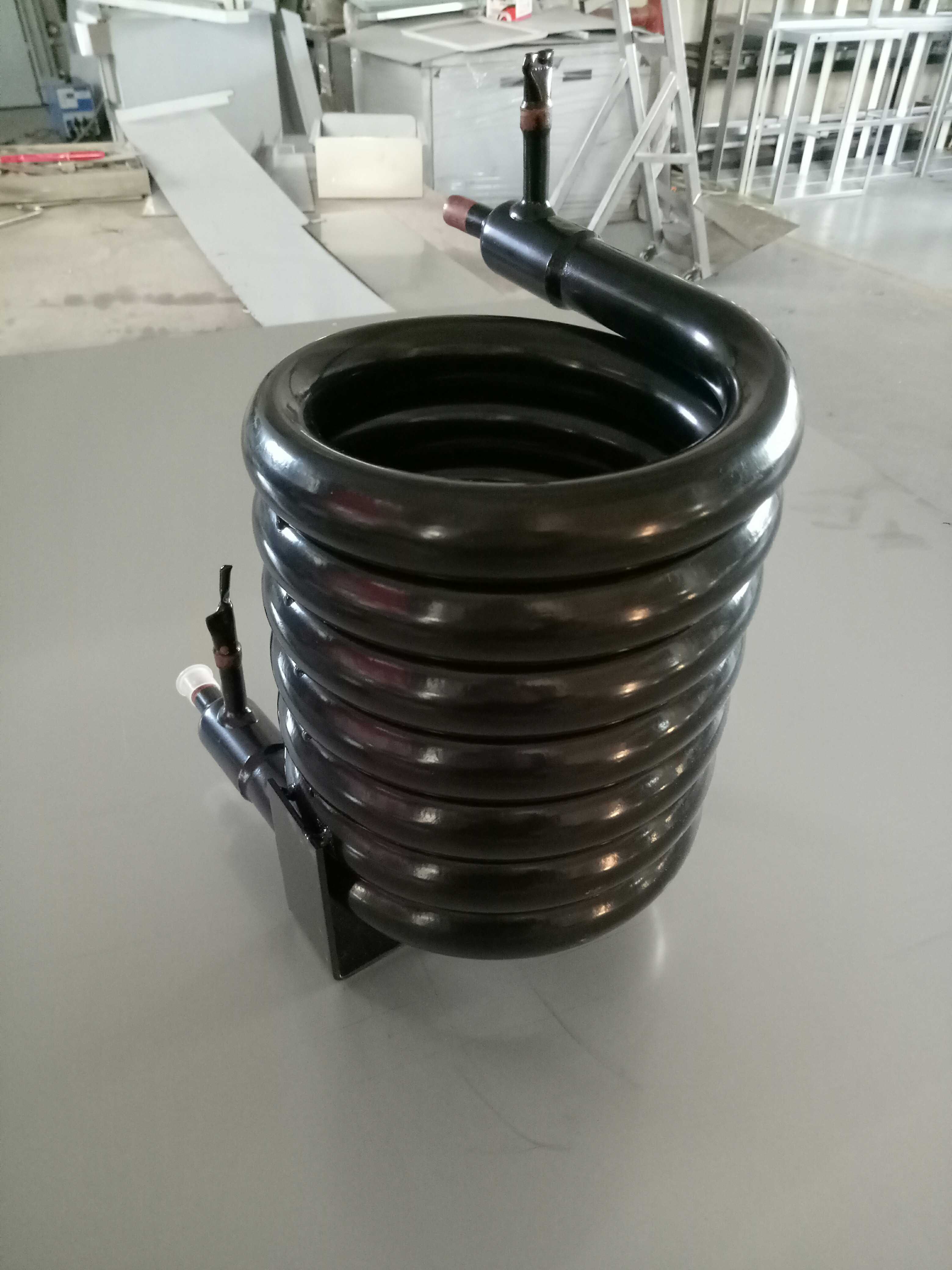 万利多夏之雪咸美顿制冰机15匹原装水冷冷凝器套管换热商用制冰机