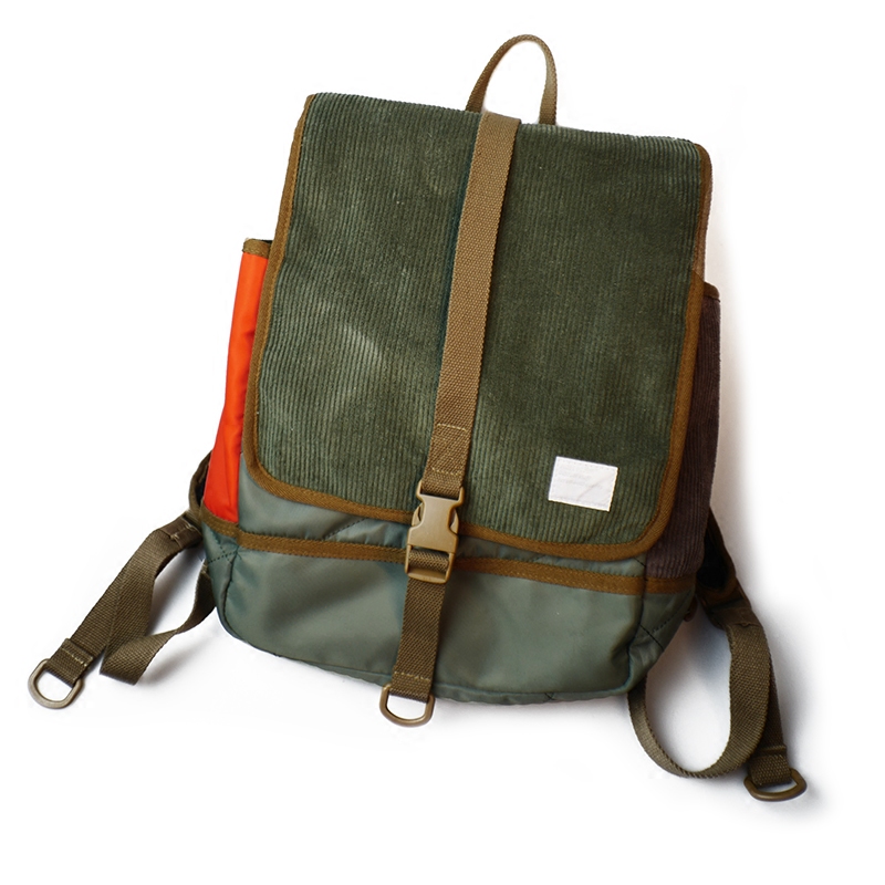 现货祖与占julesetjim灯芯绒复古双肩背包og双肩背包