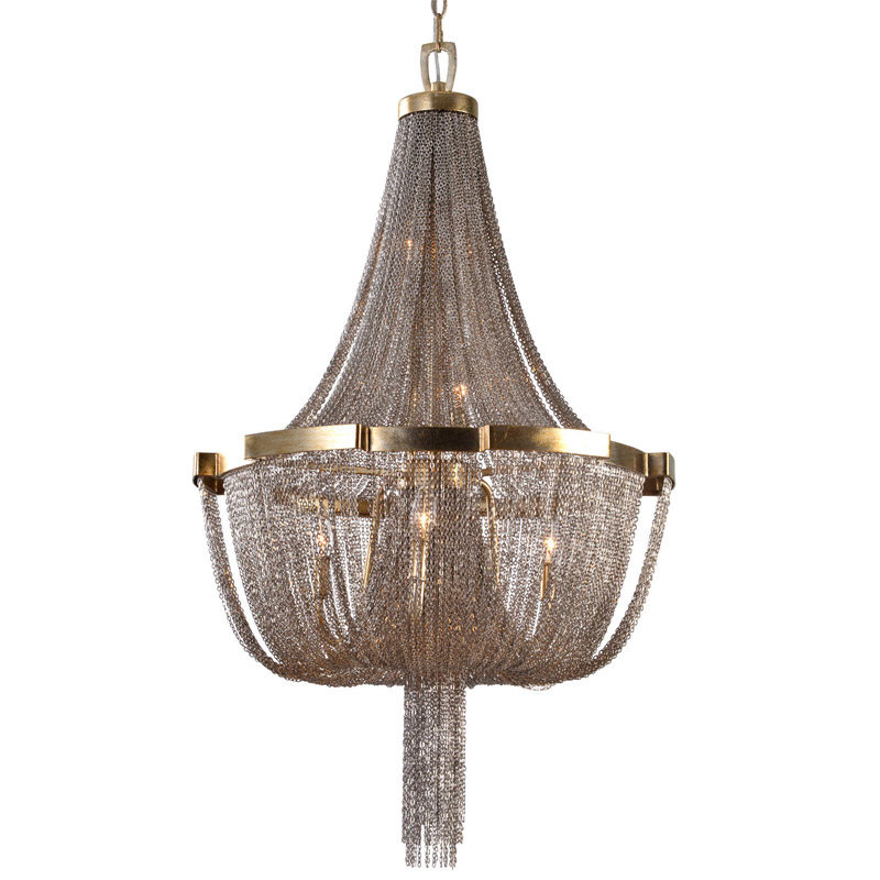 吊灯uttermost五金链条灯体客厅餐厅装饰型灯具卧室餐厅吊灯