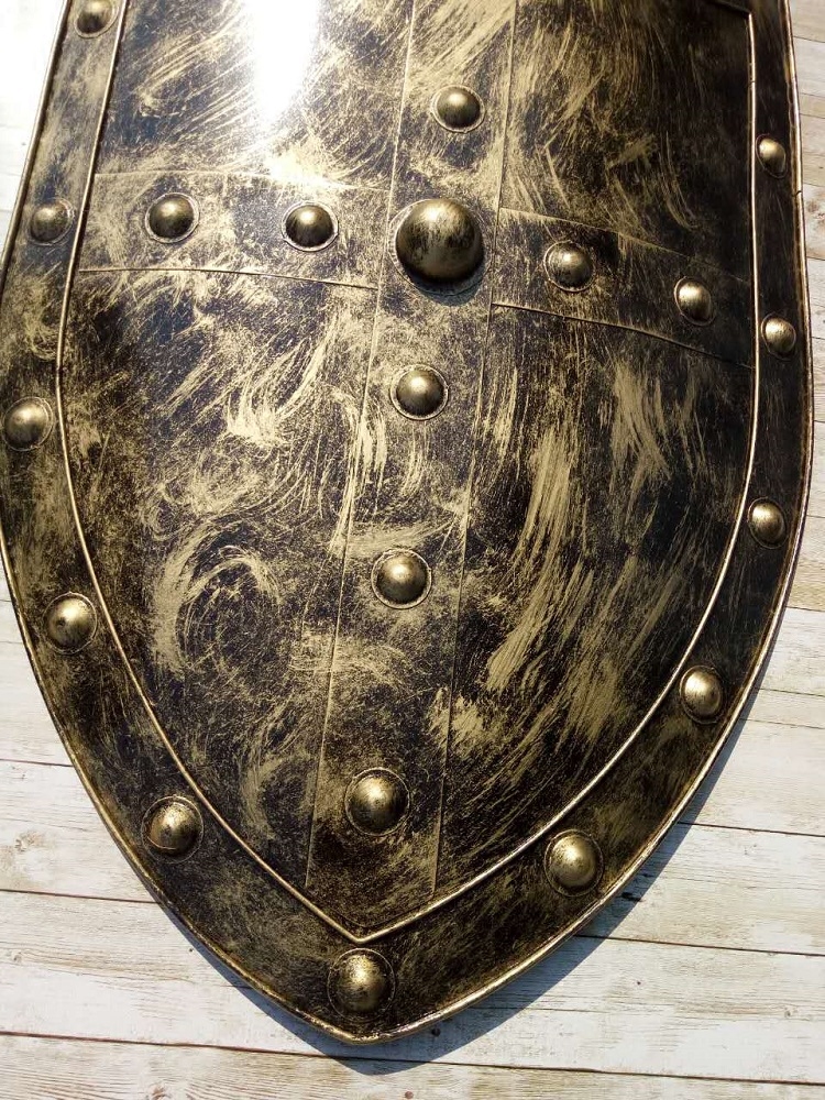 盾牌中国古代辟邪室外挡煞家居摆件摆件